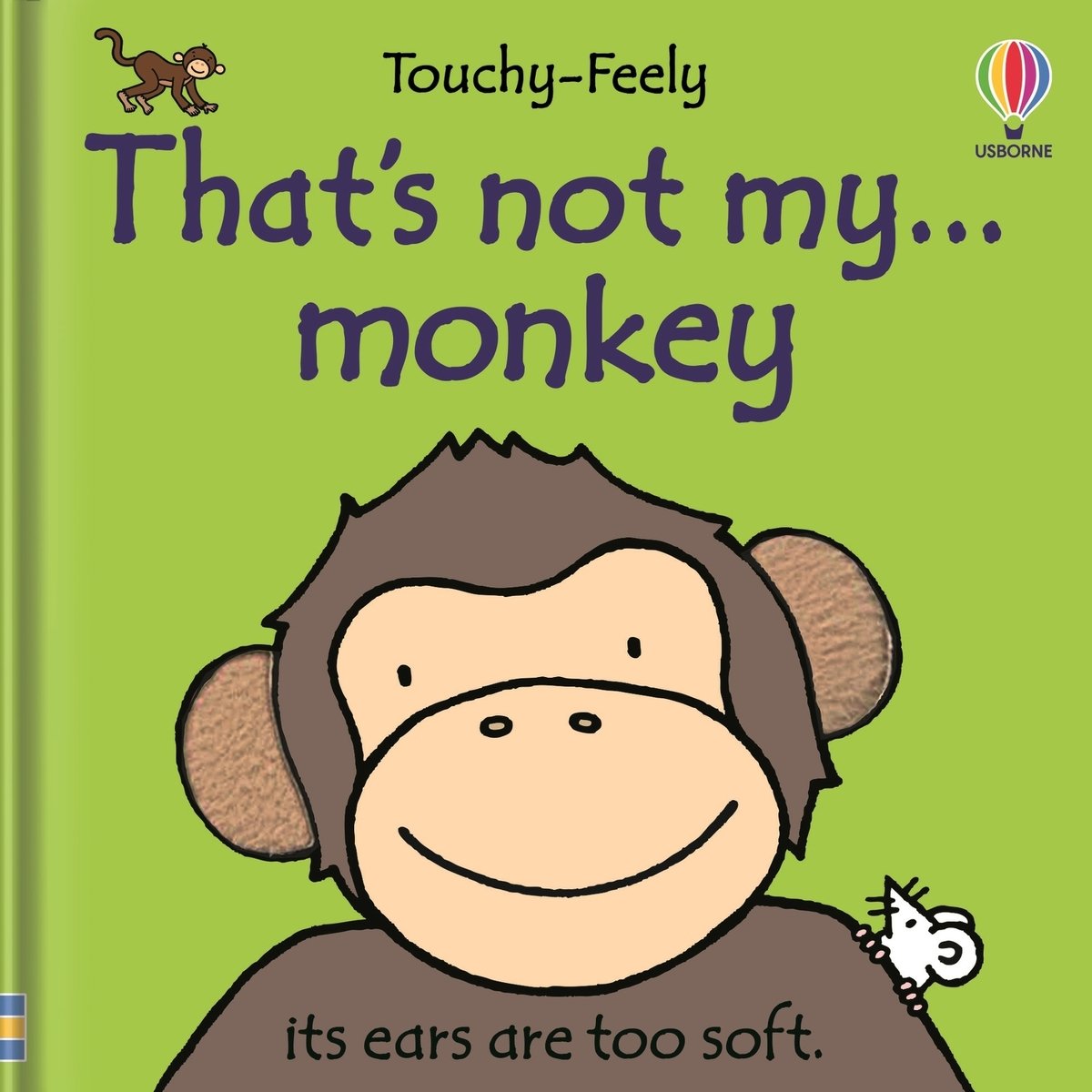 That's not my monkeyβ¦ β Usborne That's not my... book cover, ISBN 9781836054023