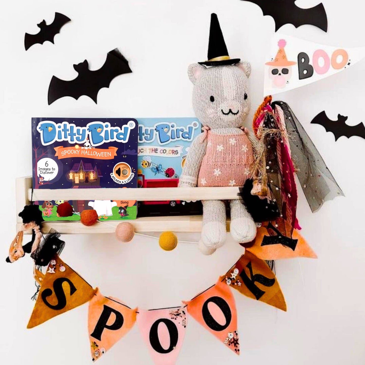 Ditty Bird Book: Spooky Halloween - Best Toys Halloween