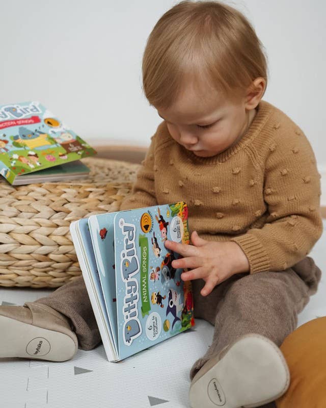 Ditty Bird Book:Animal songs incl.Baby Shark- BESTSELLER