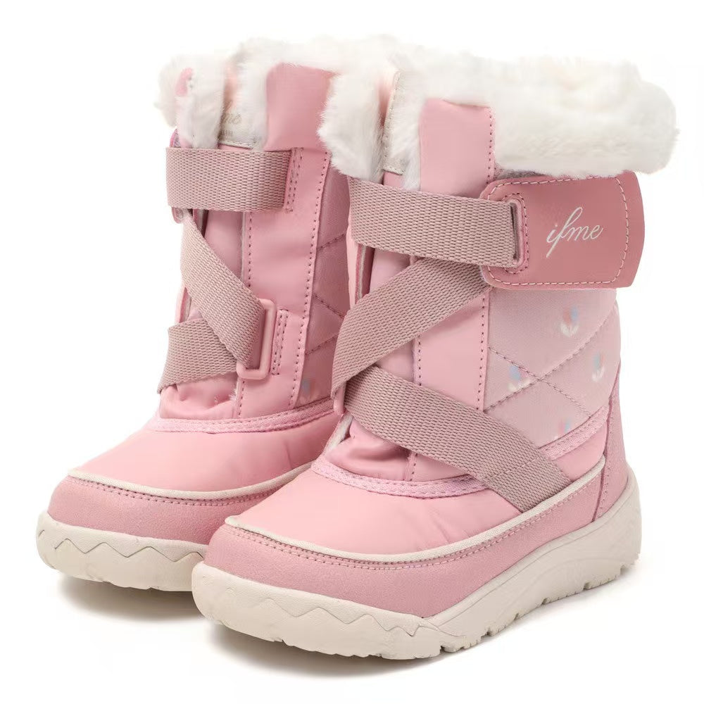 Ifme CALlN Tulip Print Boa Boots