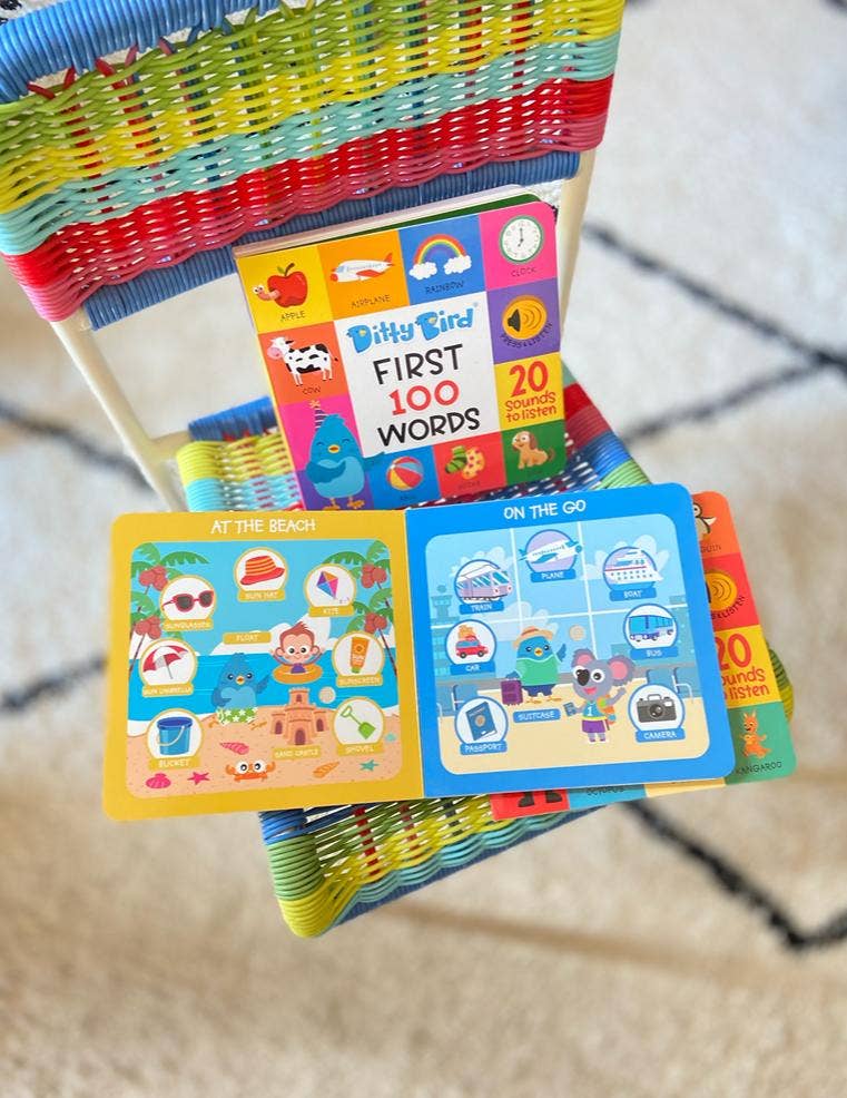 Ditty Bird Baby Sound Vocabulary Book: First 100 Places
