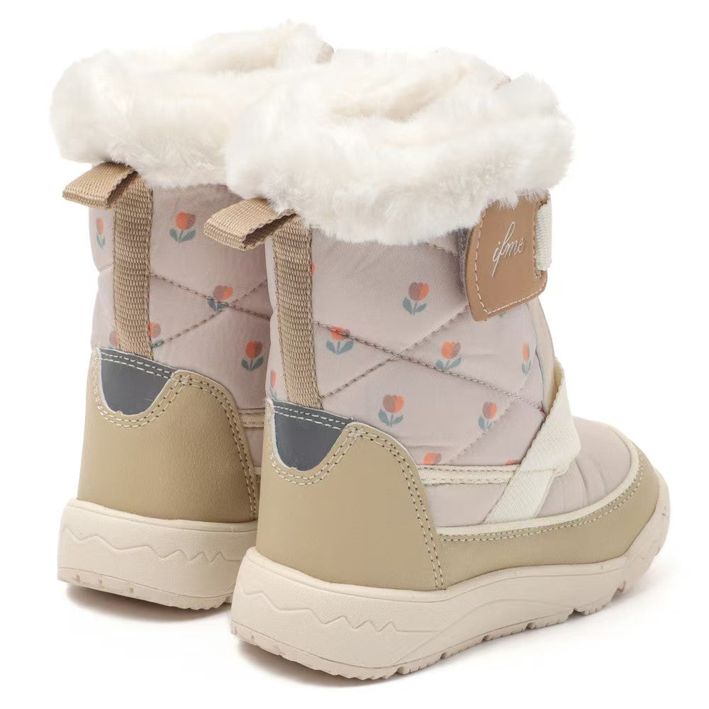 Ifme CALlN Tulip Print Boa Boots