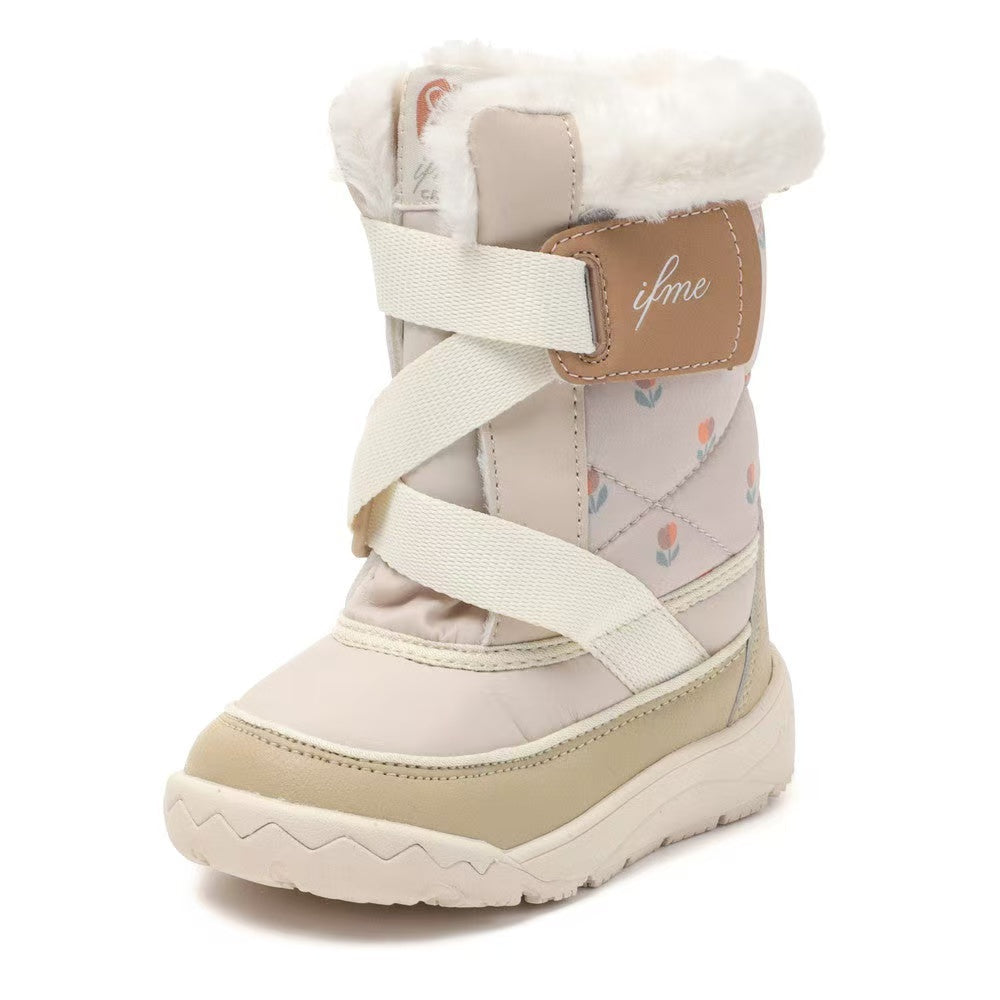 Ifme CALlN Tulip Print Boa Boots