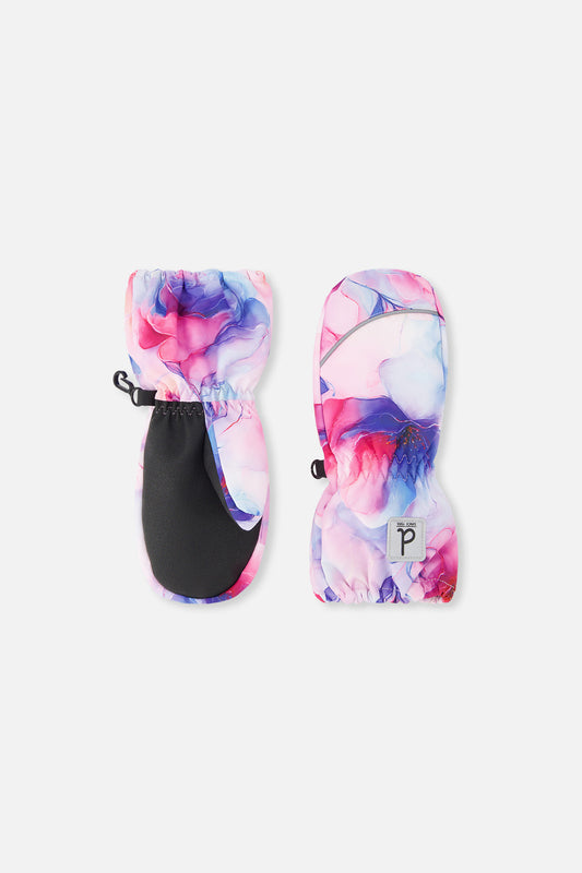 Play Winter Mittens Mauve Flower Print - J10XM202_1J038