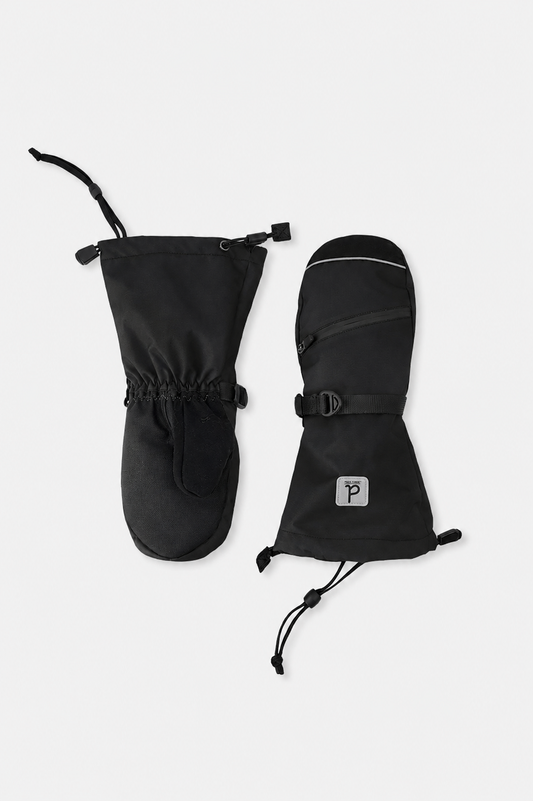 Teknik Winter Mittens Black