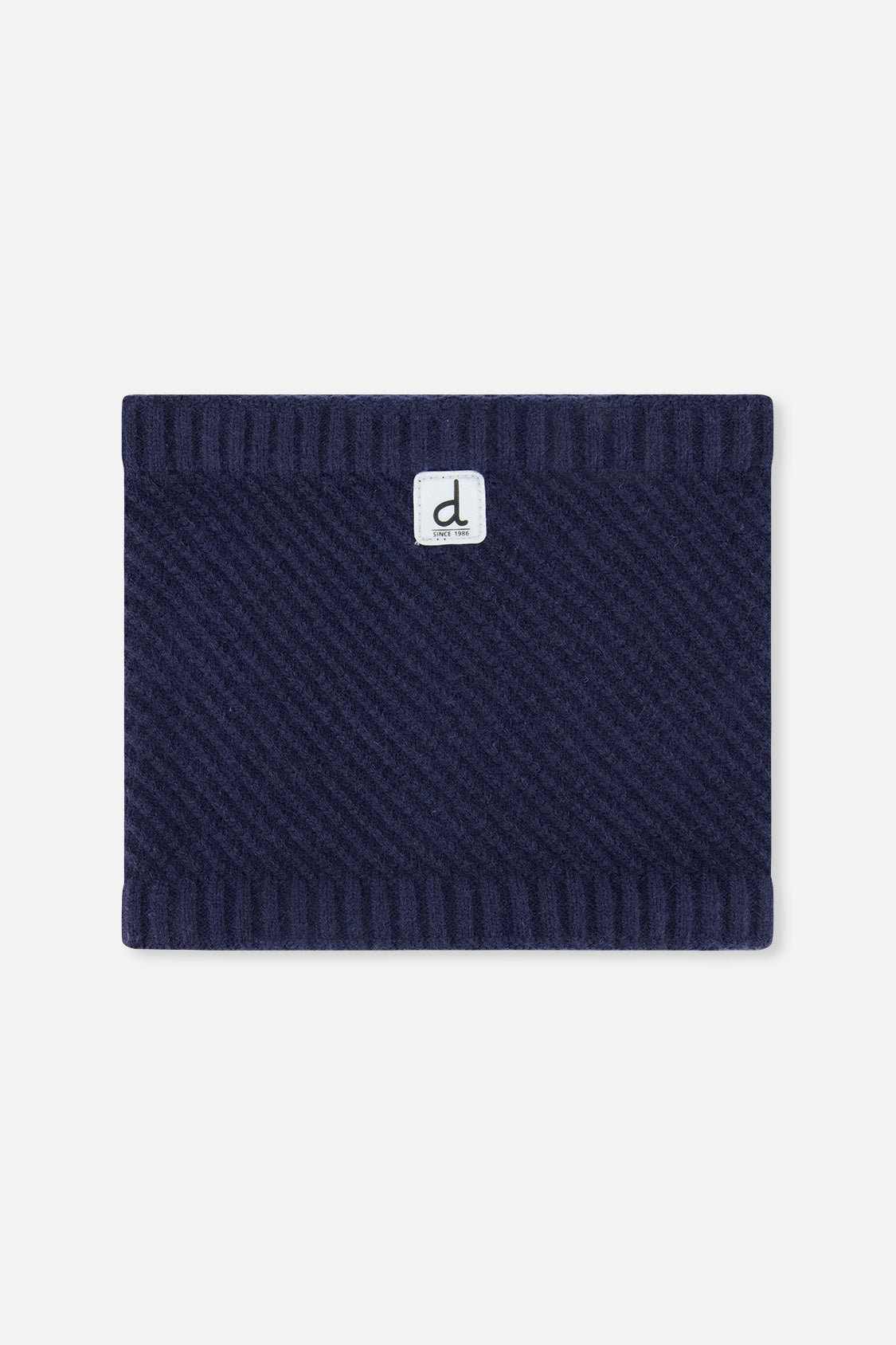 Winter Knit Neckwarmer Navy Blue - J10XT2_04790