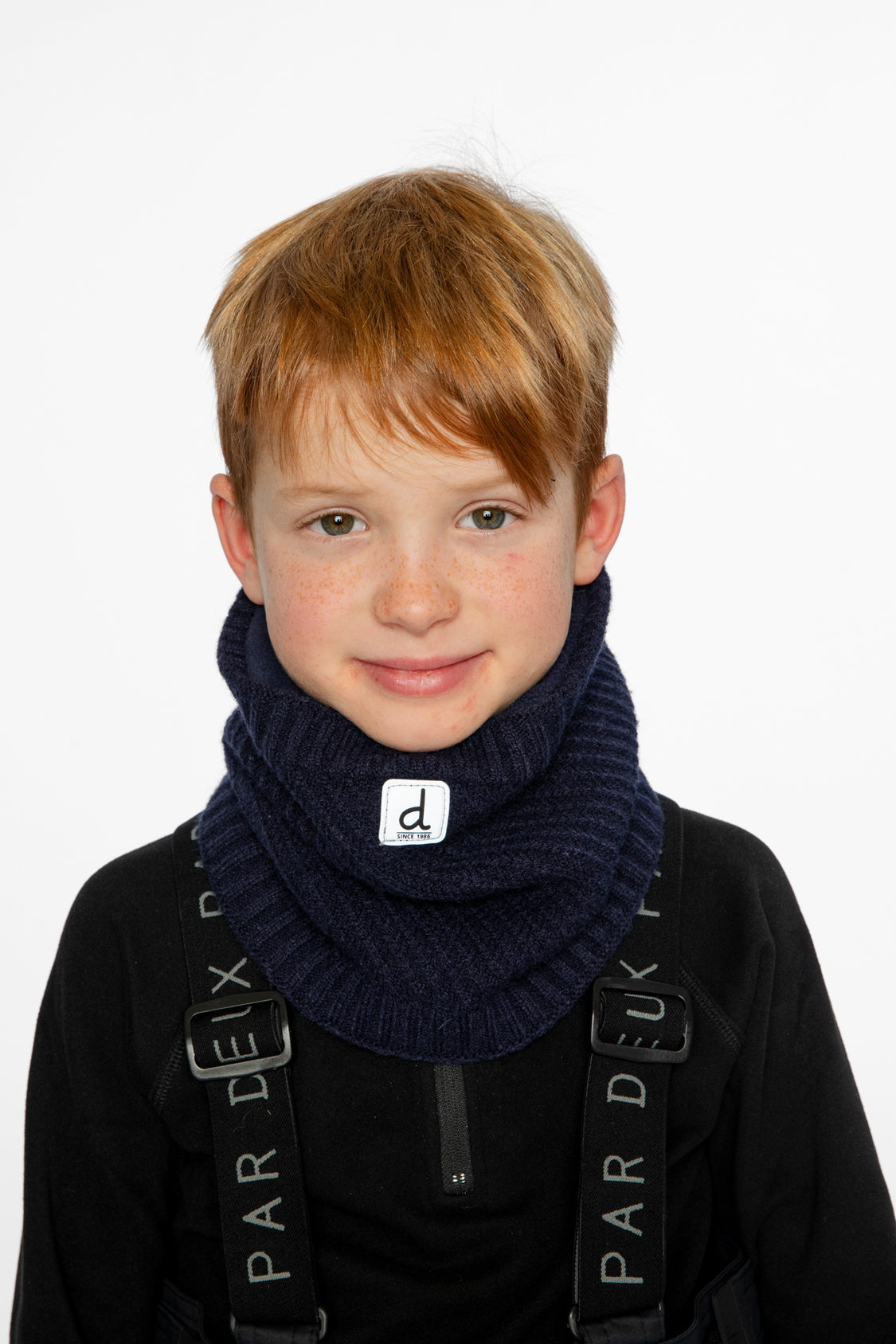 Winter Knit Neckwarmer Navy Blue - J10XT2_04790