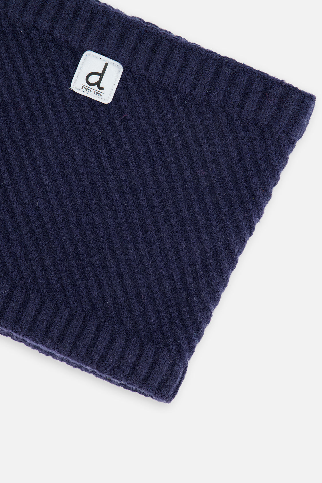 Winter Knit Neckwarmer Navy Blue - J10XT2_04790