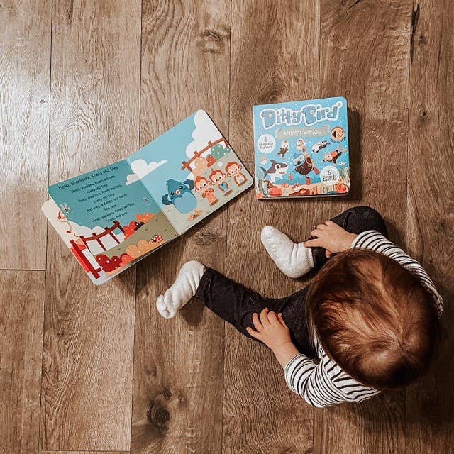 Ditty Bird Book:Animal songs incl.Baby Shark- BESTSELLER