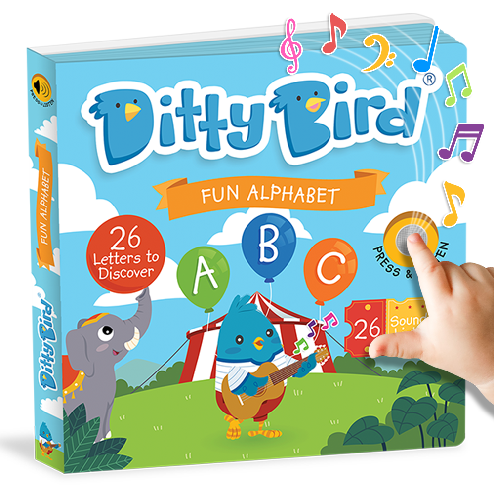 Fun Alphabet | ABC Song | Ditty Bird Baby Sound Book