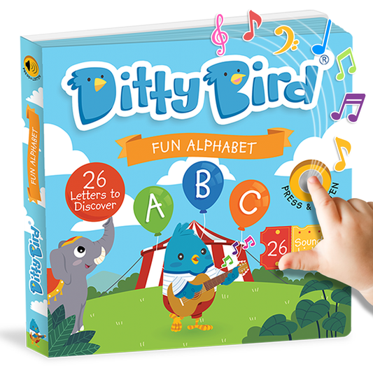 Fun Alphabet | ABC Song | Ditty Bird Baby Sound Book