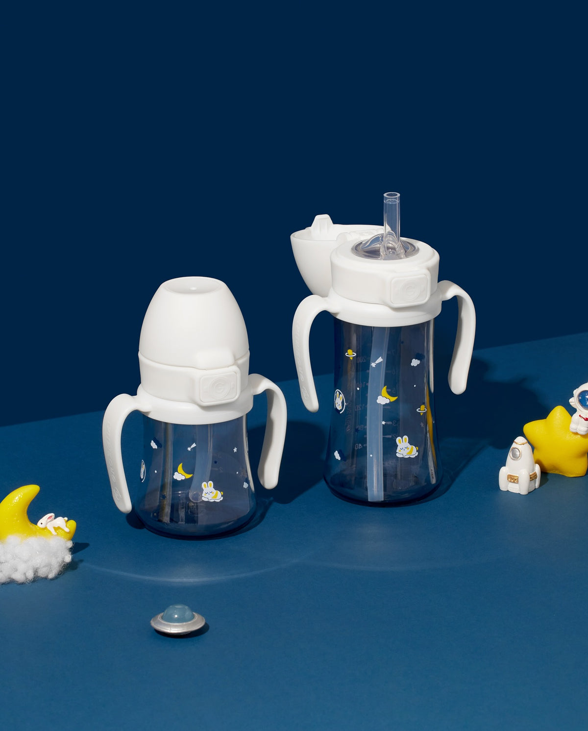 Grosmimi Baby Bunnyverse PPSU Straw Cup in 200ml and 300ml official product photo