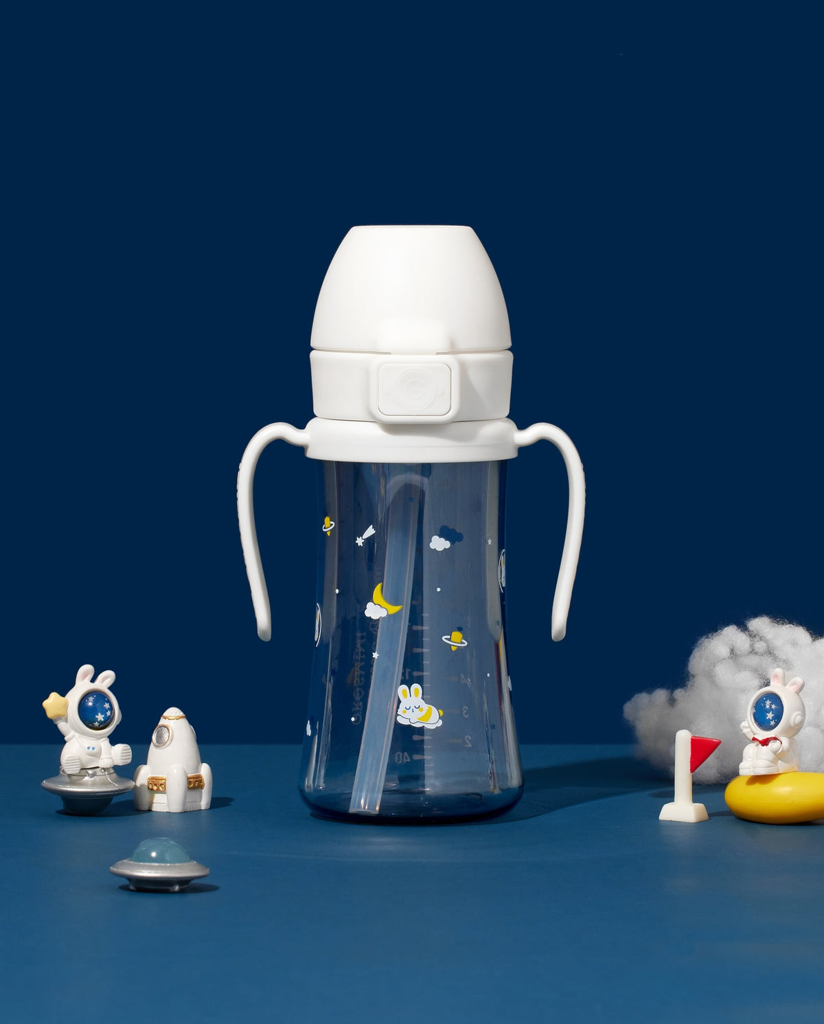 Grosmimi Baby Bunnyverse PPSU Straw Cup 300ml official product photo