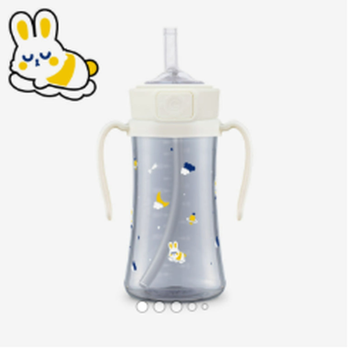 Grosmimi Baby Bunnyverse PPSU straw cup