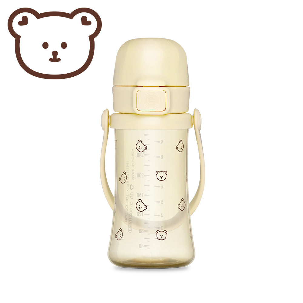 Grosmimi Dotgom PPSU Kids Tumbler 300ml in Butter