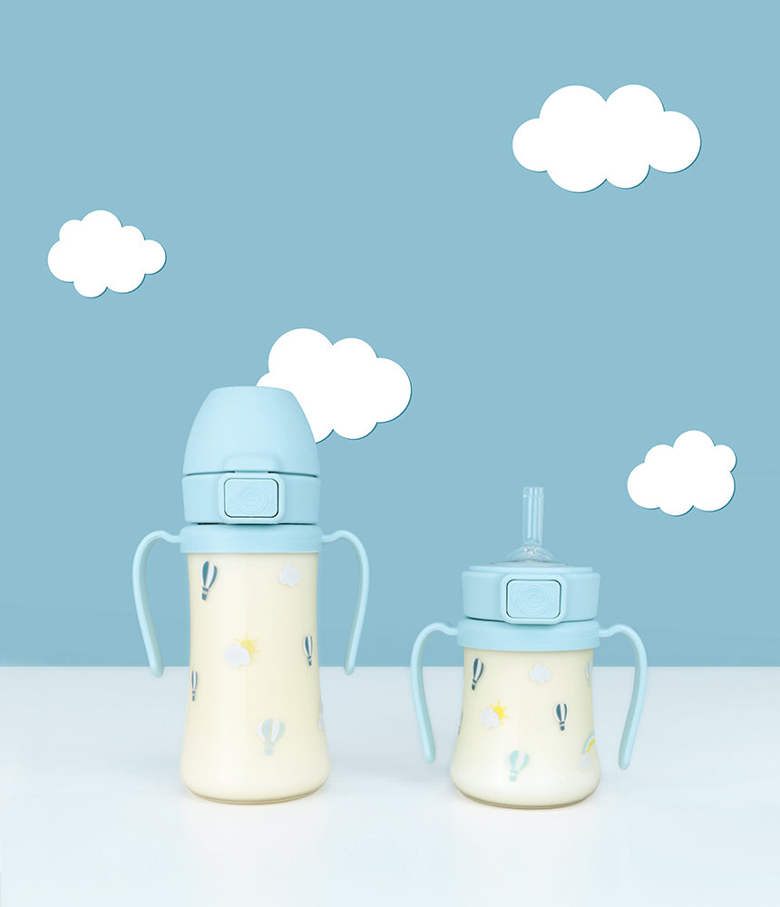 Grosmimi Sky Balloon PPSU straw cup official Korean image