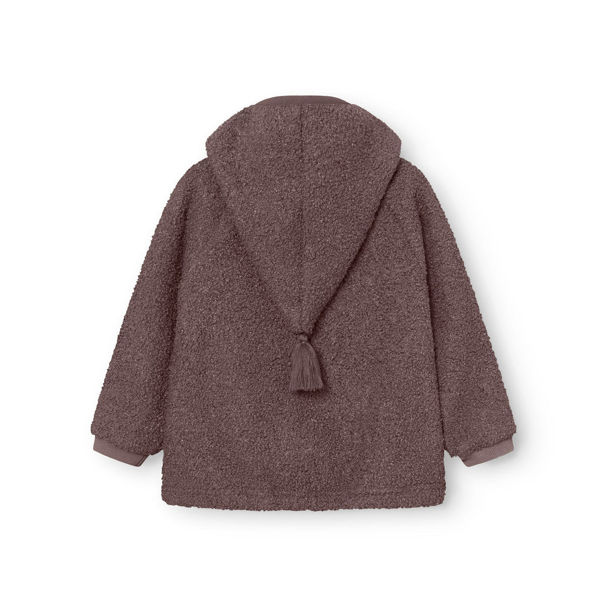 MINI A TURE MATLIFF teddyfleece jacket - Peppercorn Plum back
