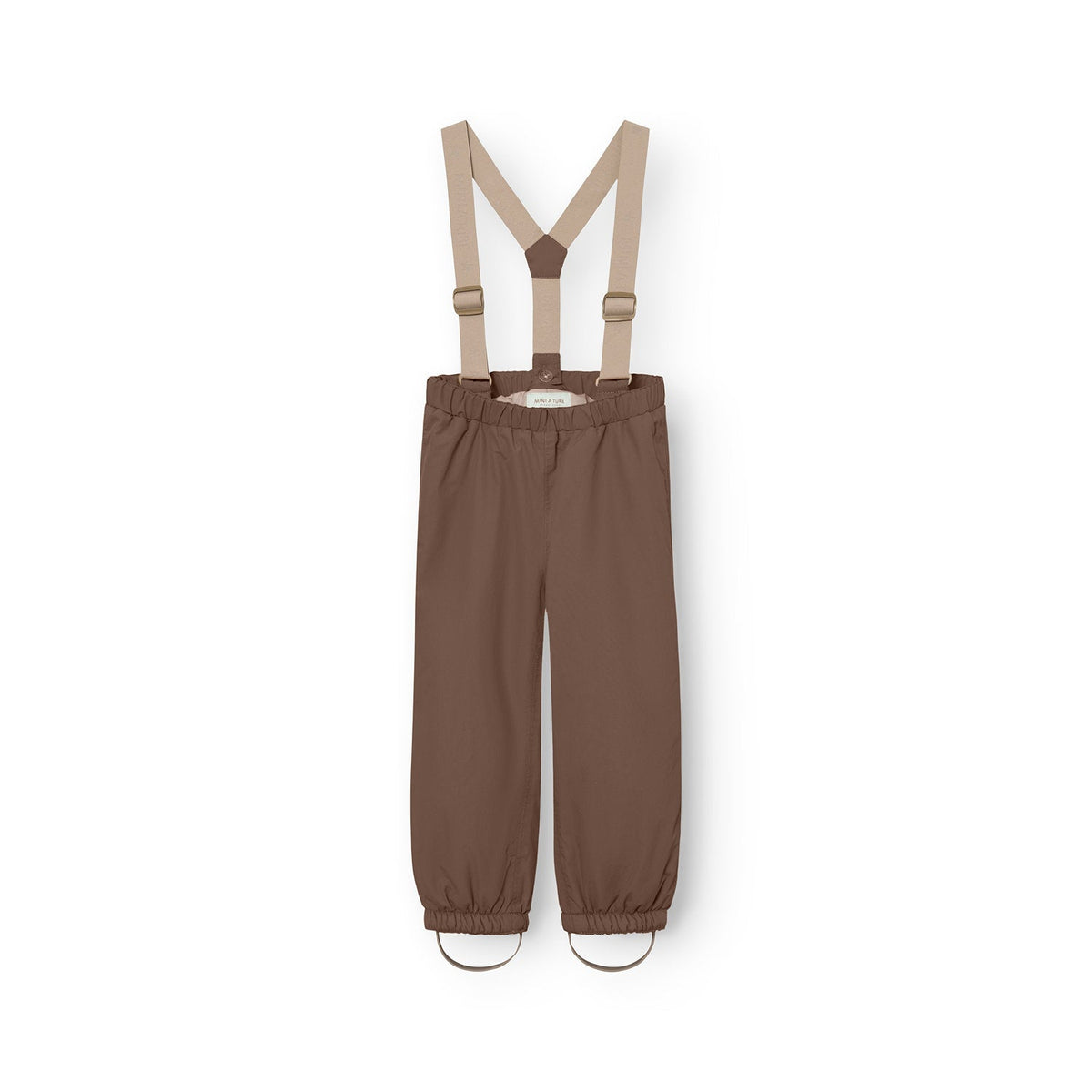 MINI A TURE MATWILAS snow pants - Chestnut Brown front