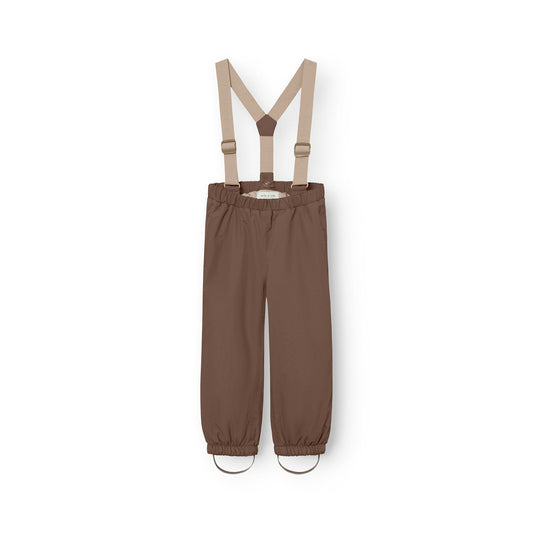 MINI A TURE MATWILAS snow pants - Chestnut Brown front