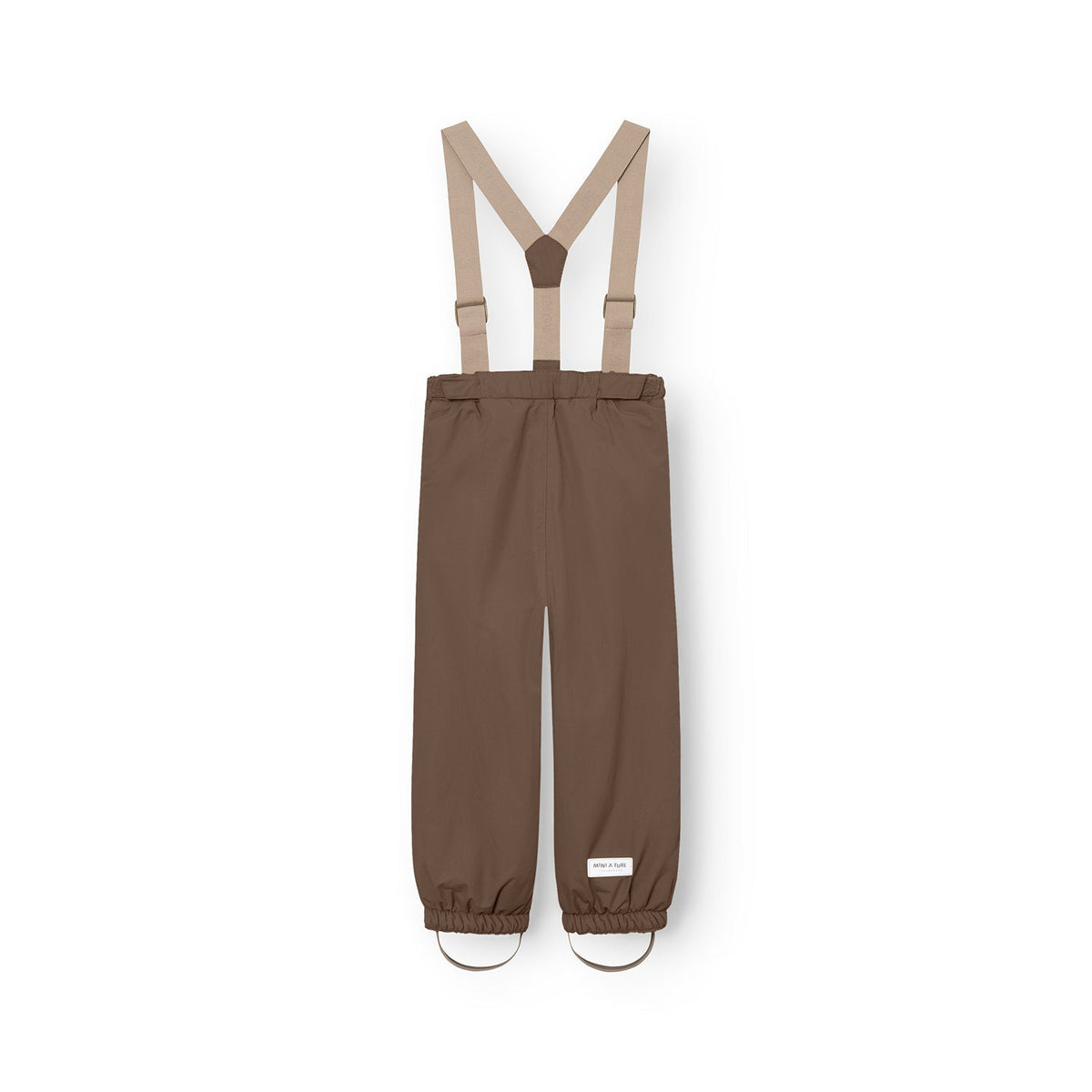 MINI A TURE MATWILAS snow pants - Chestnut Brown back