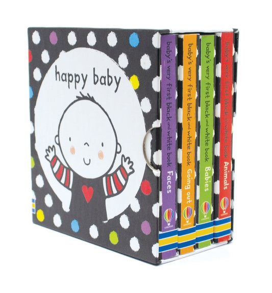Baby's Very First Black and White Little Library — Usborne book cover, ISBN 9781805318842
