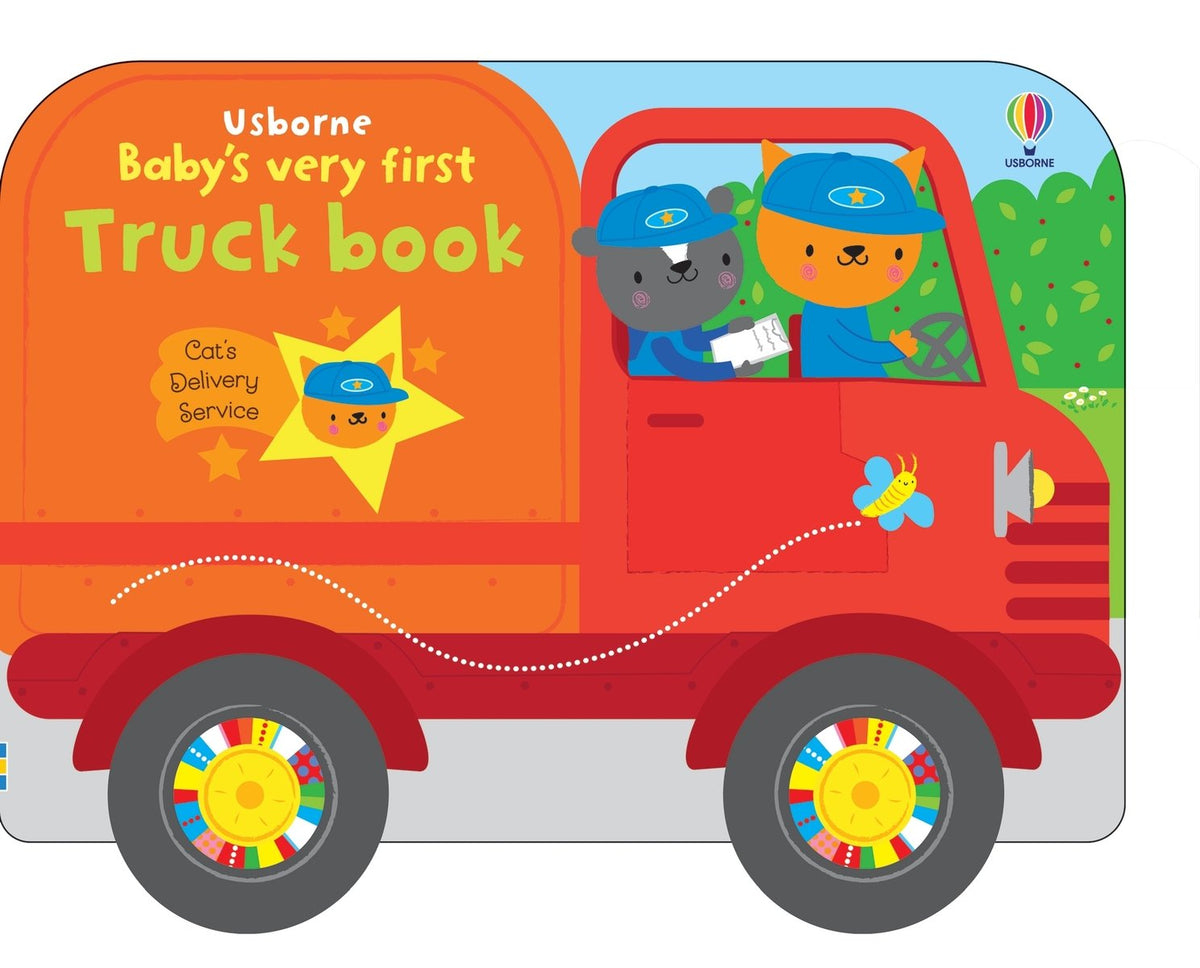 Baby's Very First Truck Book — Usborne book cover, ISBN 9781836050544
