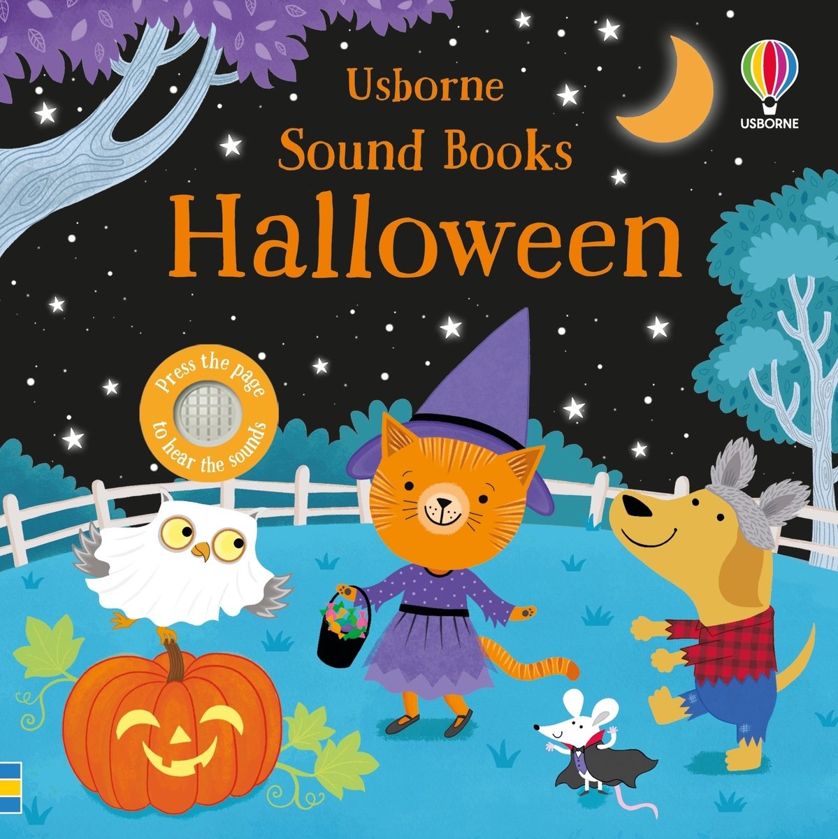 Halloween Sound Book — Usborne Sound Book cover, ISBN 9781836050797
