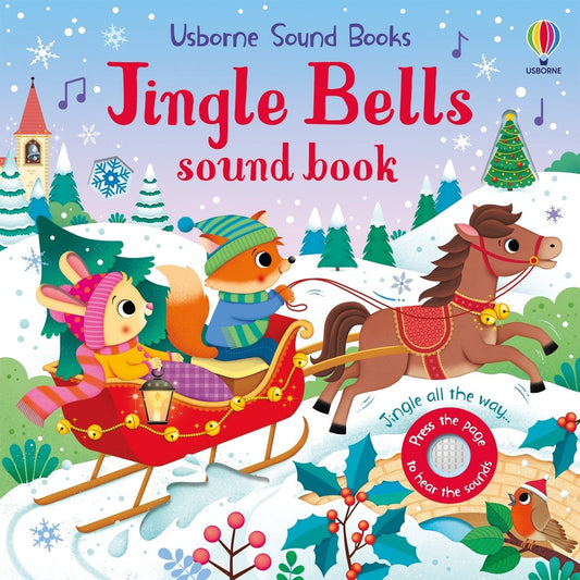 Jingle Bells Sound Book — Usborne Sound Book cover, ISBN 9781836051893