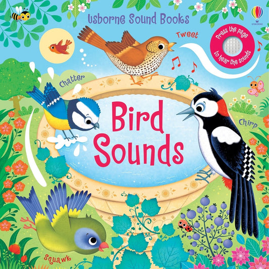 Bird Sounds — Usborne Sound Book cover, ISBN 9781836053545