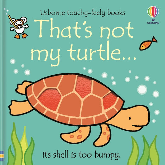That's not my turtle... — Usborne That's not my... book cover, ISBN 9781805070818