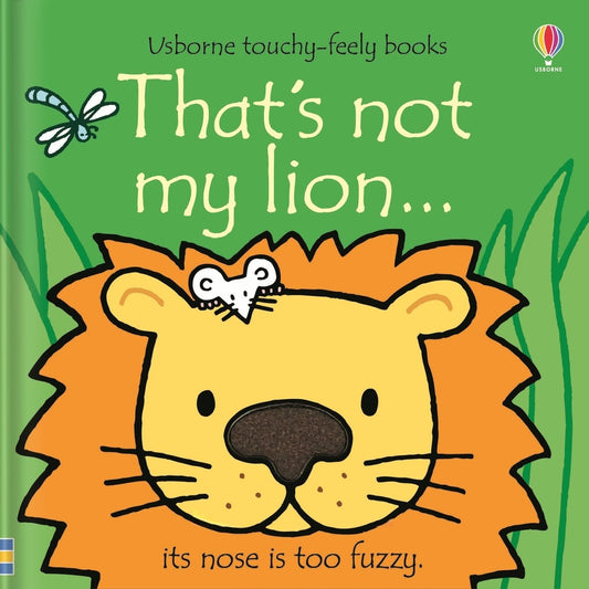 That's not my lion... — Usborne That's not my... book cover, ISBN 9781805071914