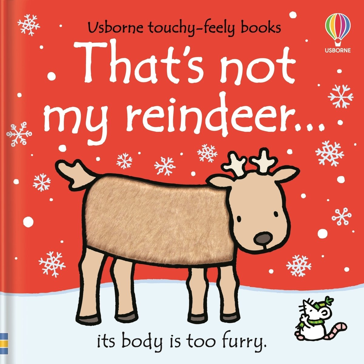That's not my reindeer… — Usborne That's not my... book cover, ISBN 9781805078654