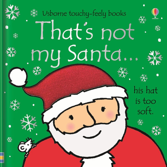 That's not my santa… — Usborne That's not my... book cover, ISBN 9781805317050
