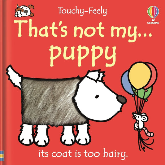 That's not my puppy — Usborne That's not my... book cover, ISBN 9781805317180