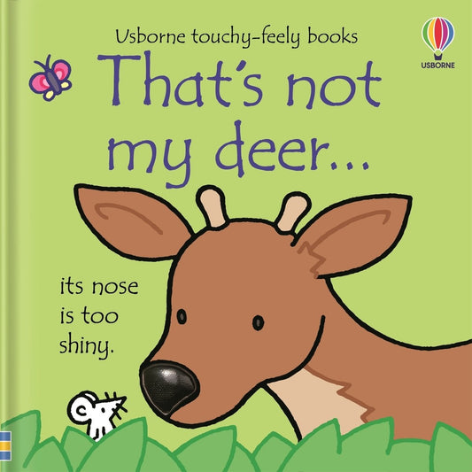 That's not my deer... — Usborne That's not my... book cover, ISBN 9781805318231