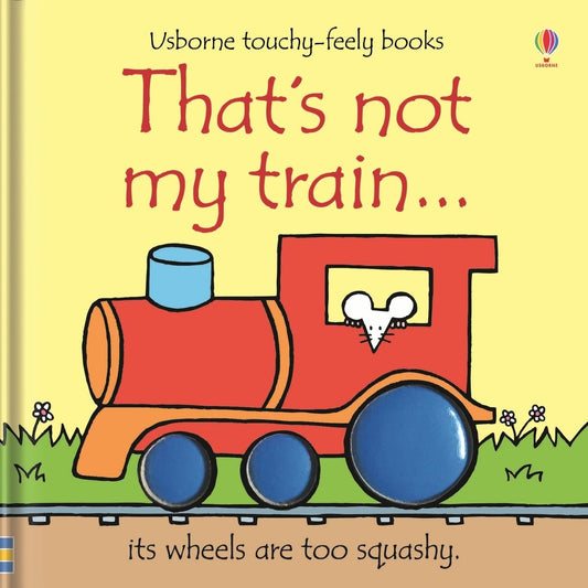 That's not my train… — Usborne That's not my... book cover, ISBN 9781805319214