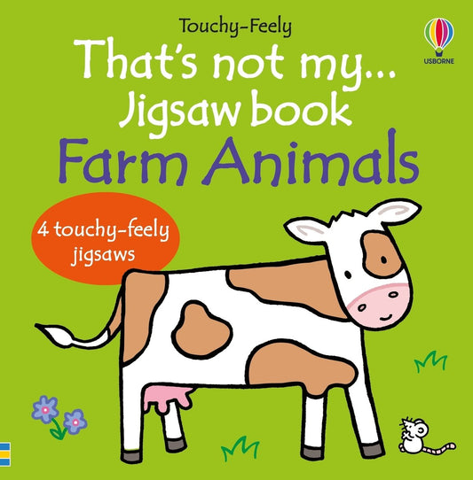 That's not my... jigsaw book: Farm Animals — Usborne That's not my... book cover, ISBN 9781836052876