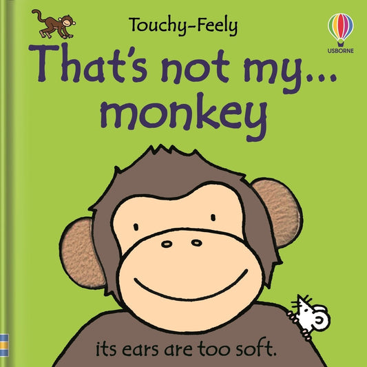 That's not my monkey… — Usborne That's not my... book cover, ISBN 9781836054023
