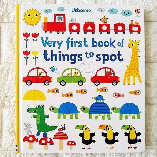 Very First Book of Things to Spot — Usborne cover